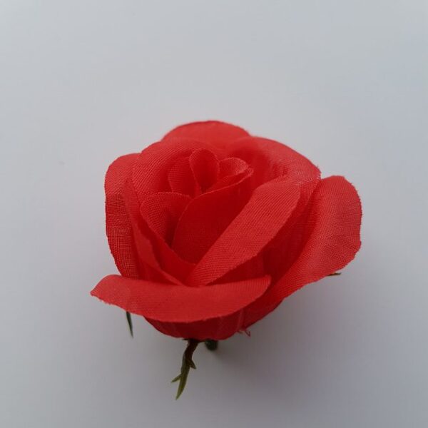 Ruža puk 5 cm - Červená