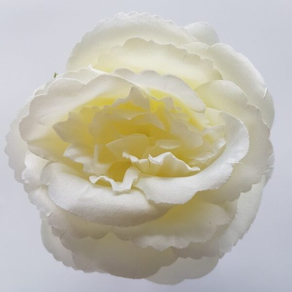 Ruža satén 11 cm - Krémová 1