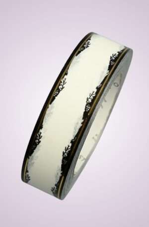 Stuha 03/50 ZP<p>113068/3-bielo čierna