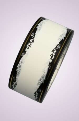 Stuha 05/50 ZP<p>113068/5-1 - bielo čierna