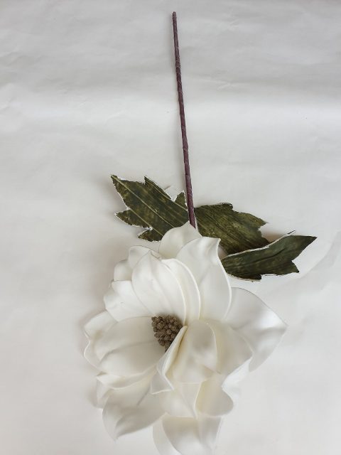 Kvet stopkový 64 cm - Krémová