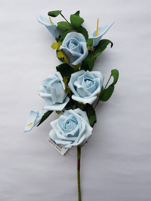 Ruža trs 45 cm - Modrá