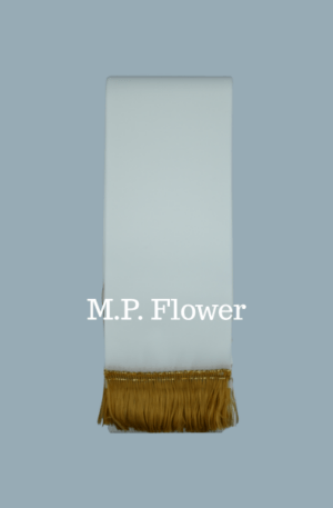 STH03 stuha 9/200 cm - biela ZS