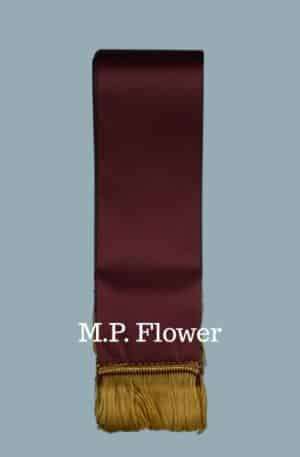 STH06 stuha farebná 7/200-C13 bordová