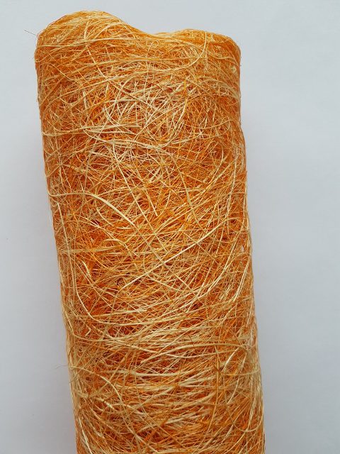 Sieť abaka 56 : 3 m - Oranžový melír