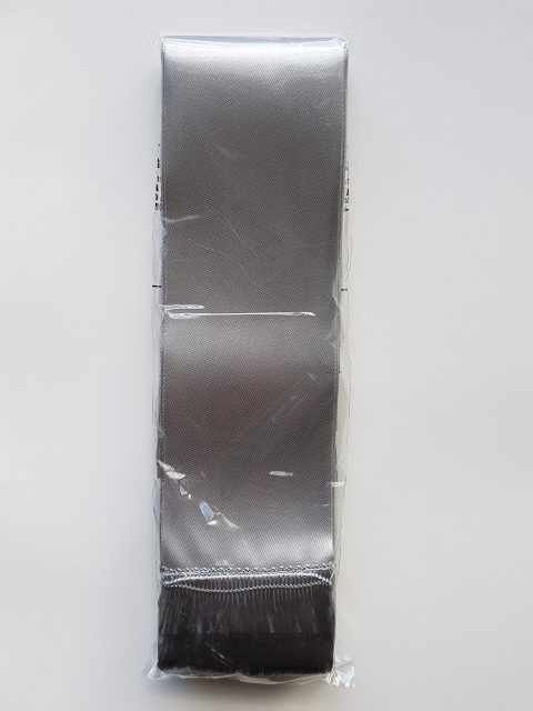 Smútočná stuha farebná satén 7 cm : 200 cm - C03 sivá