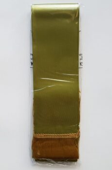 Smútočná stuha farebná satén 7 cm : 200 cm - C06 hrášková