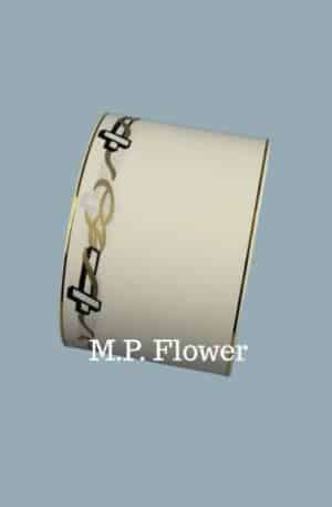 Stuha 08/50 <p>113000/8-6 biela s krížom