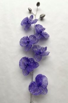 Vianočný orchidea 90 cm - Modrá
