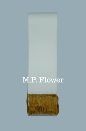 STH02 stuha 7/200 cm - biela ZS