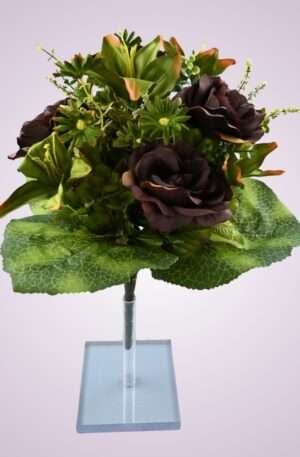 Kytica ruža ľalia brown<p>25009885