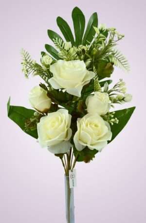 Kytica ruža krémová<p>MP222116